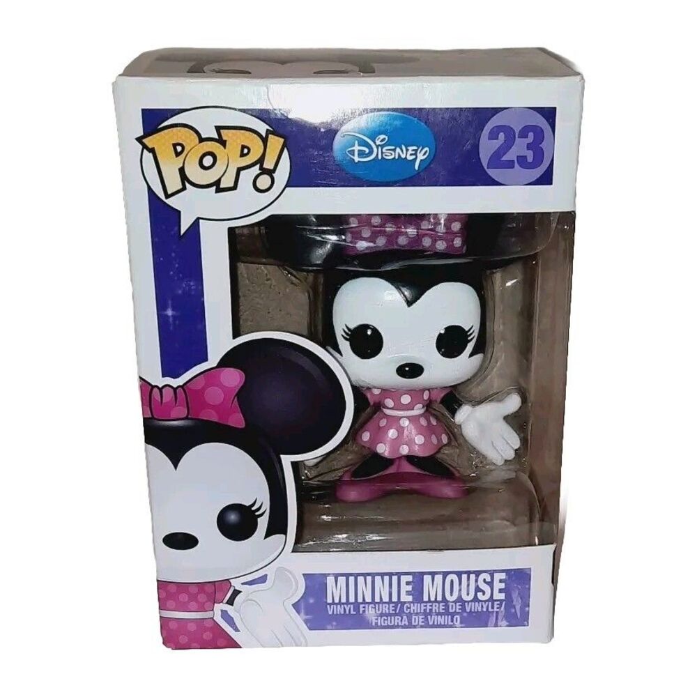 Funko Pop Disney 23 MINNIE MOUSE Vinyl Figure NEW IN BOX SEALED COLLECTIBLE
